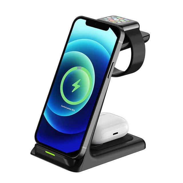 3 in 1 20W Wireless Charger Stand Dock